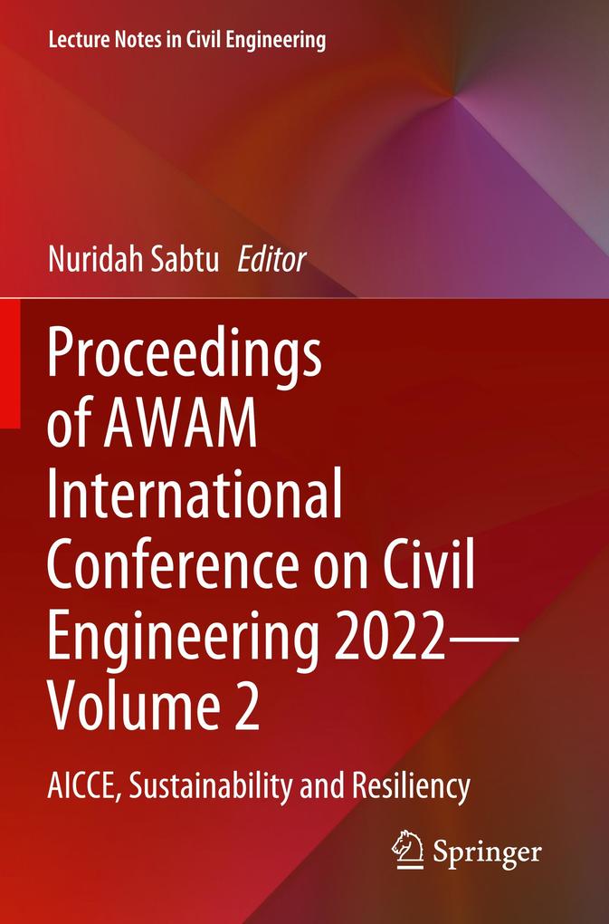 Proceedings of AWAM International Conference on Civil Engineering 2022-Volume 2