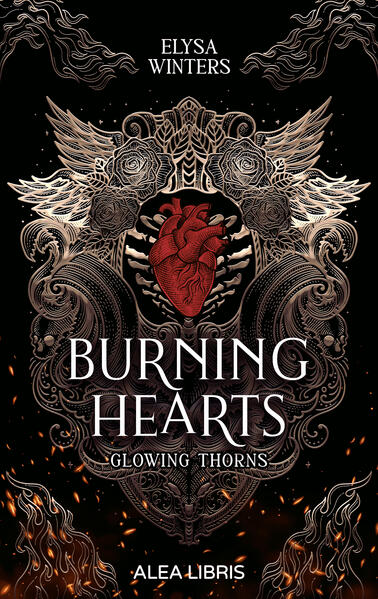 Burning Hearts | Farbschnitt in der 1. Auflage