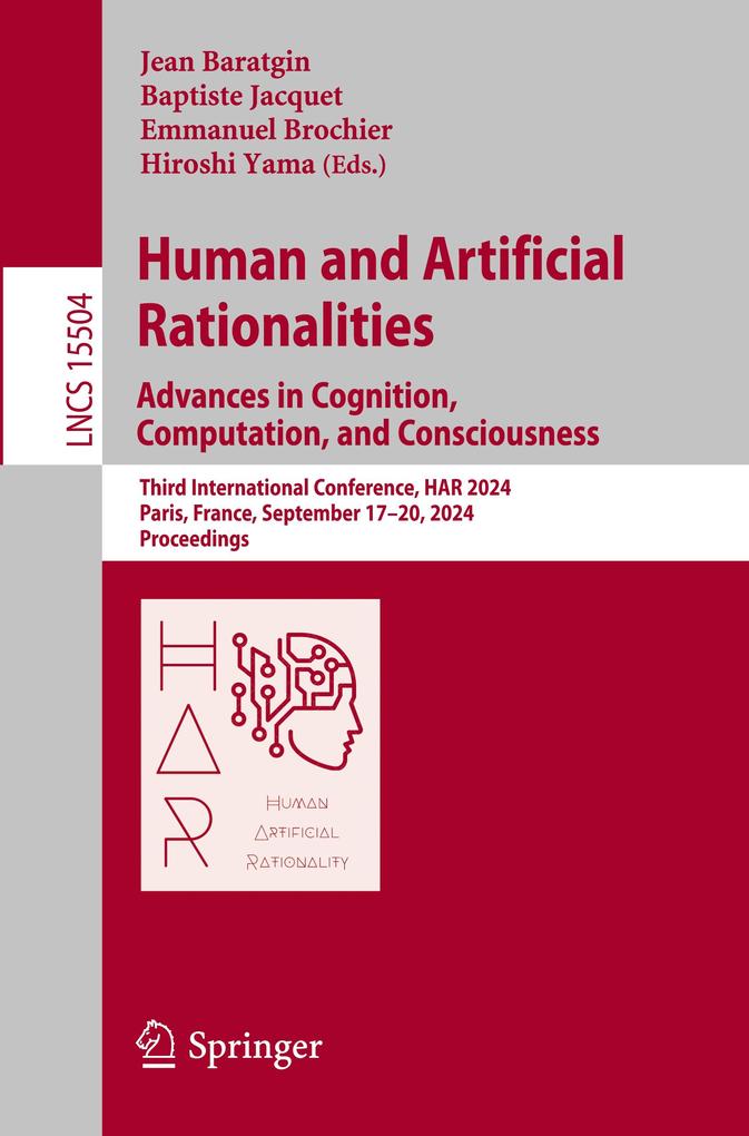 Human and Artificial Rationalities. Advances in Cognition Computation and Consciousness