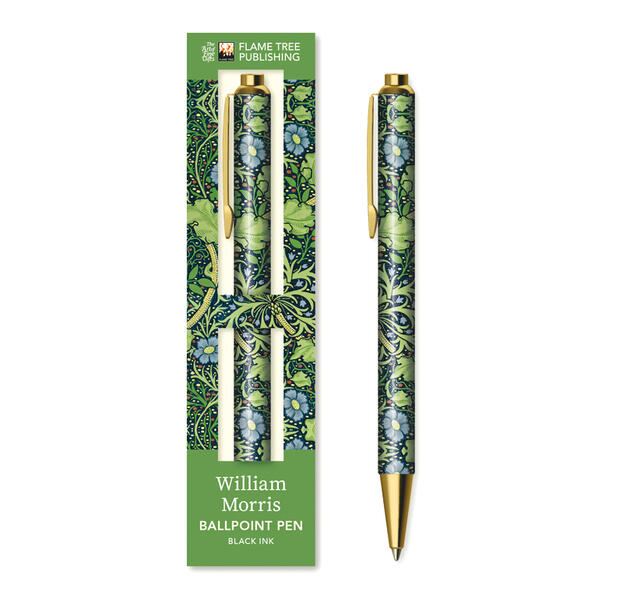 Premium Kugelschreiber: William Morris Meeresalgen
