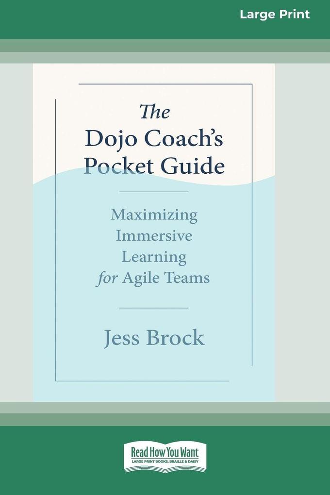 The Dojo Coach's Pocket Guide