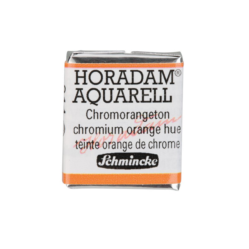 Schmincke Horadam Aquarell 1/2 Näpfchen Chromorangeton