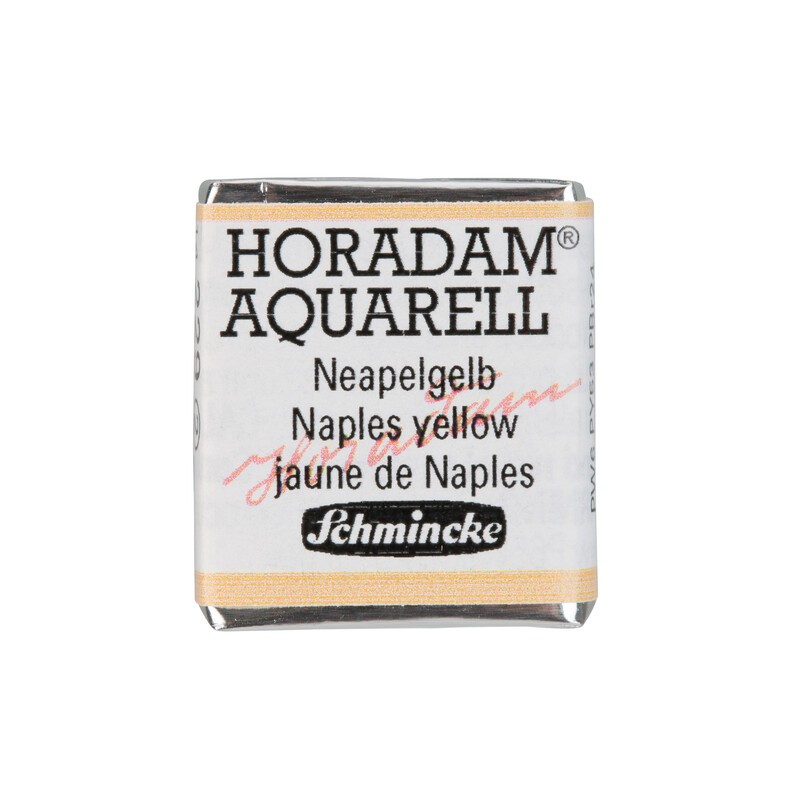 Schmincke Horadam Aquarell 1/2 Näpfchen Neapelgelb
