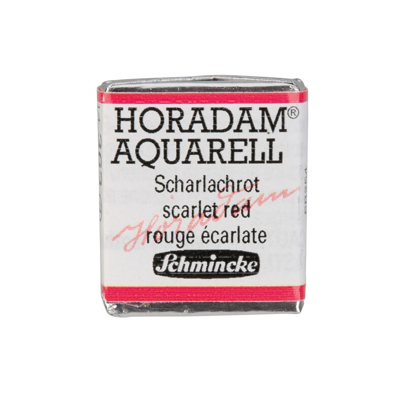 Schmincke Horadam Aquarell 1/2 Näpfchen Scharlachrot