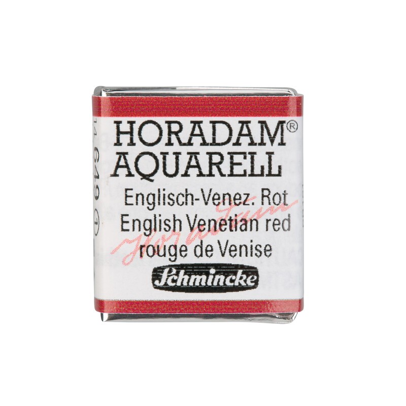 Schmincke Horadam Aquarell 1/2 Näpfchen Englisch-Venezianisch rot