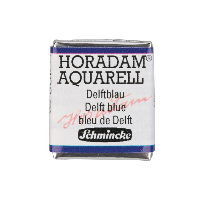 Schmincke Horadam Aquarell 1/2 Näpfchen Delftblau