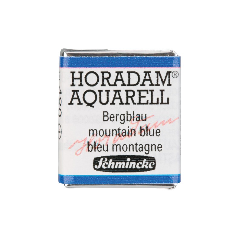 Schmincke Horadam Aquarell 1/2 Näpfchen Bergblau