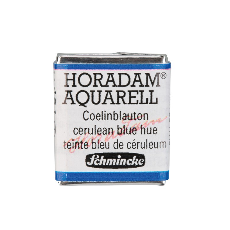 Schmincke Horadam Aquarell 1/2 Näpfchen Coelinblauton