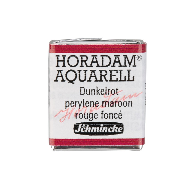 Schmincke Horadam Aquarell 1/2 Näpfchen Dunkelrot