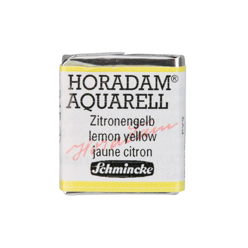 Schmincke Horadam Aquarell 1/2 Näpfchen Zitronengelb