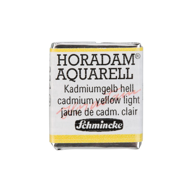 Schmincke Horadam Aquarell 1/2 Näpfchen Kadmiumgelb hell