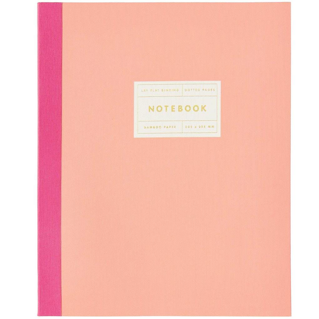 Notizbuch L Koralle 80 Seiten 100 g/m²