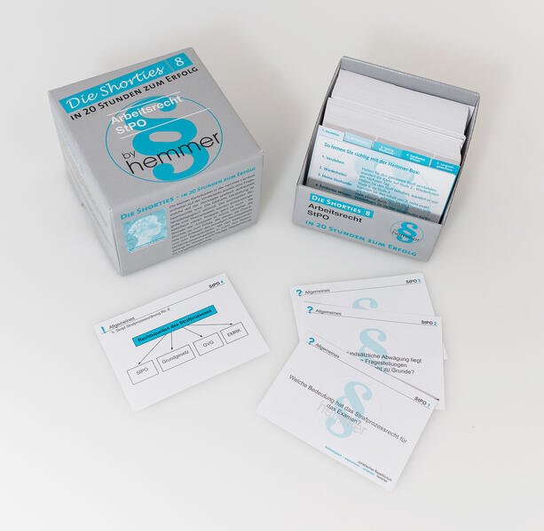 Shorties Box 8: Arbeitsrecht Strafprozessordnung (StPO)