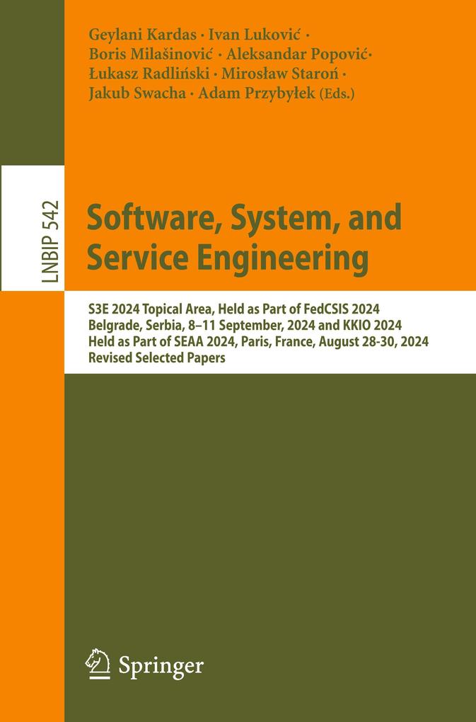 Software System and Service Engineering