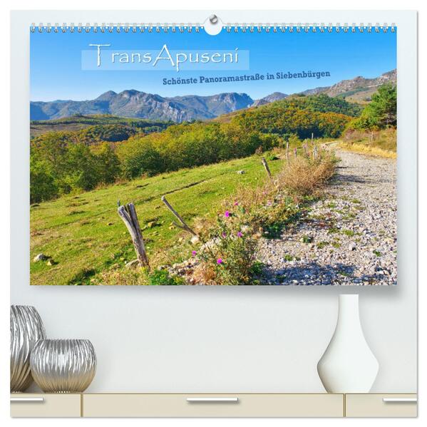 TransApuseni - Schönste Panoramastraße in Siebenbürgen (hochwertiger Premium Wandkalender 2026 DIN A2 quer) Kunstdruck in Hochglanz