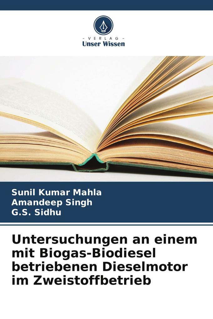 Untersuchungen an einem mit Biogas-Biodiesel betriebenen Dieselmotor im Zweistoffbetrieb