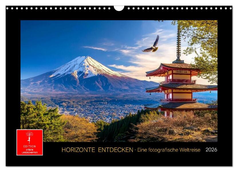 Horizonte entdecken - eine fotografische Weltreise (Wandkalender 2026 DIN A3 quer) CALVENDO Monatskalender