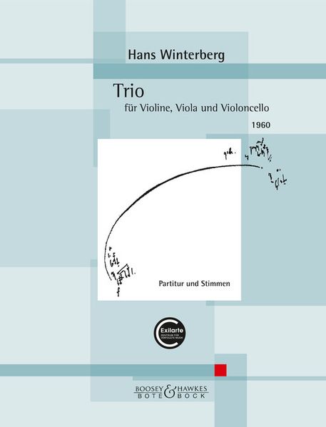 Trio. Partitur und Stimmen