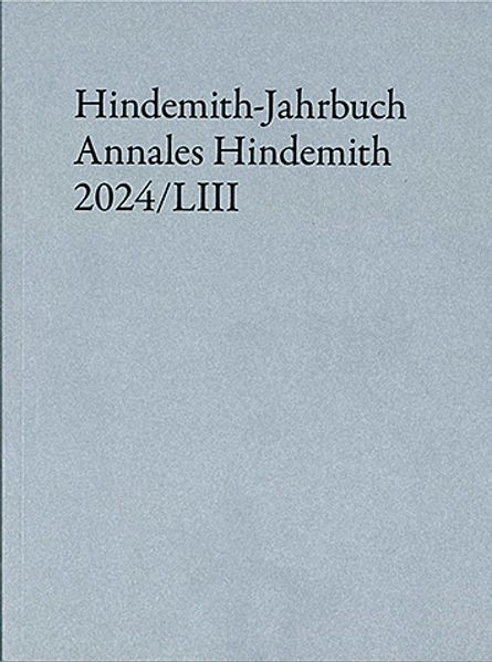 Hindemith-Jahrbuch