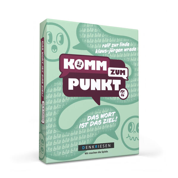 DENKRIESEN - Komm zum Punkt. - 'Das Wort ist das Ziel!'