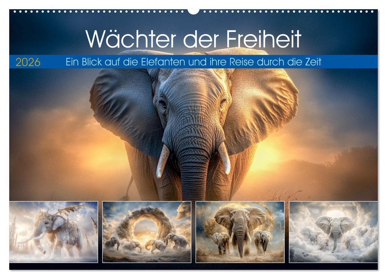 Wächter der Freiheit (Wandkalender 2026 DIN A2 quer) CALVENDO Monatskalender