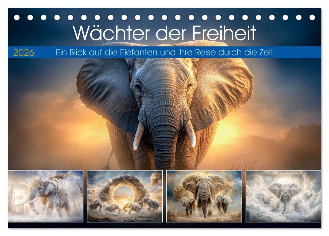 Wächter der Freiheit (Tischkalender 2026 DIN A5 quer) CALVENDO Monatskalender