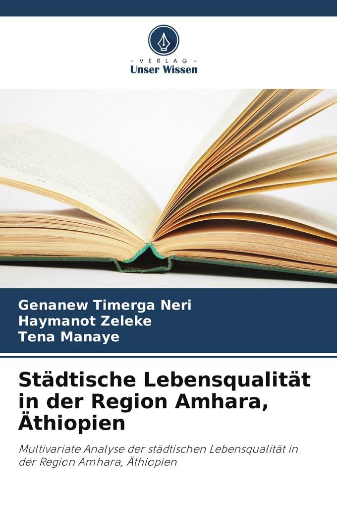 Städtische Lebensqualität in der Region Amhara Äthiopien