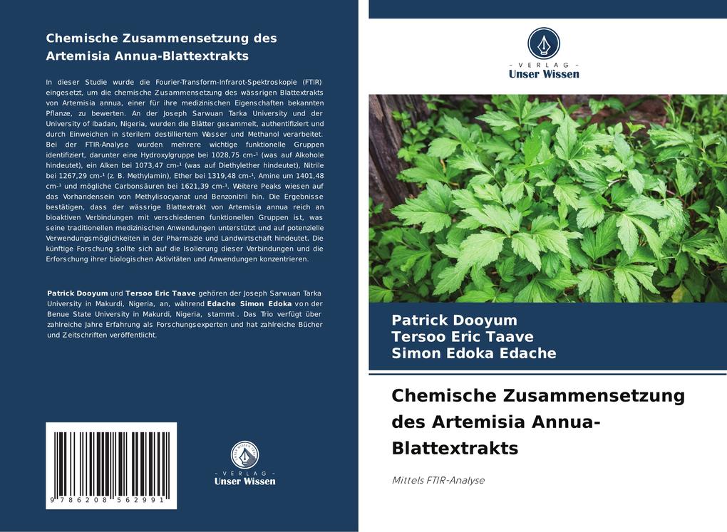 Chemische Zusammensetzung des Artemisia Annua-Blattextrakts
