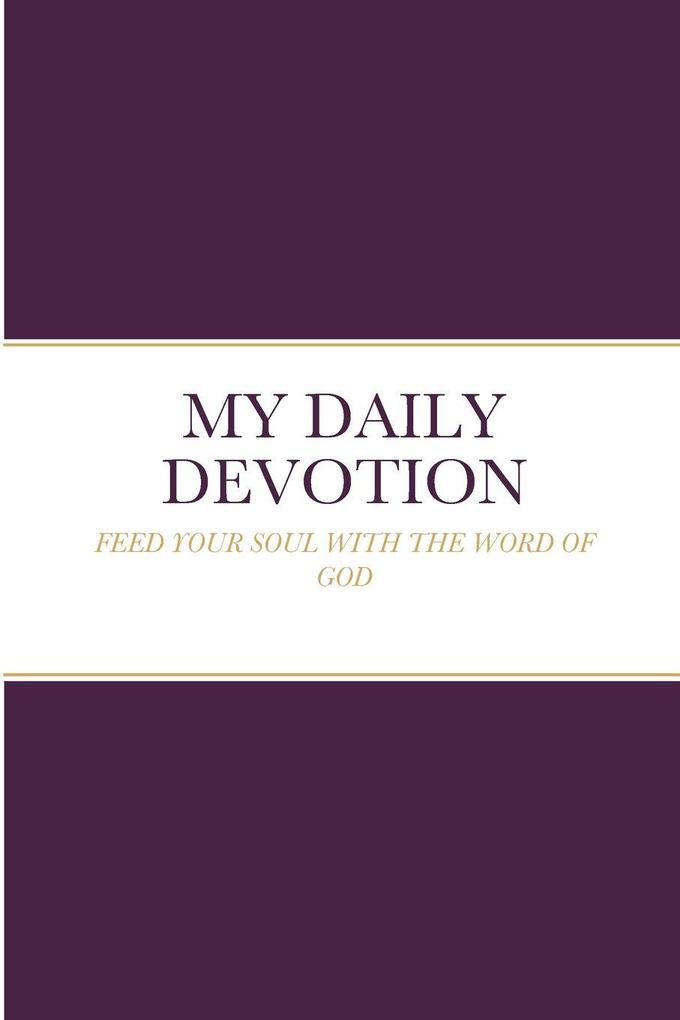 MY DAILY DEVOTION