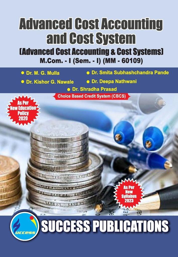 Advanced Cost Accounting & Cost SystemsFirst Year M.ComSem-I-English