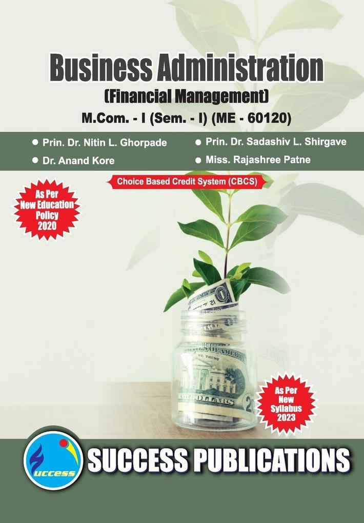 Financial ManagementFirst Year M.ComSem-I-English