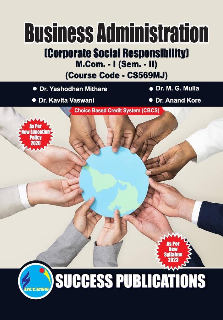 Corproate Social ResponsibilityFirst Year M.ComSem-II-English