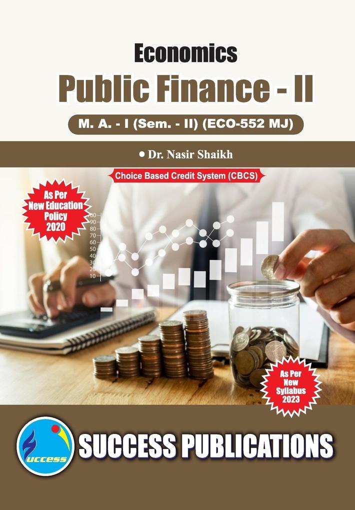 Public Finance - IIFirst Year M.ASem-II-English