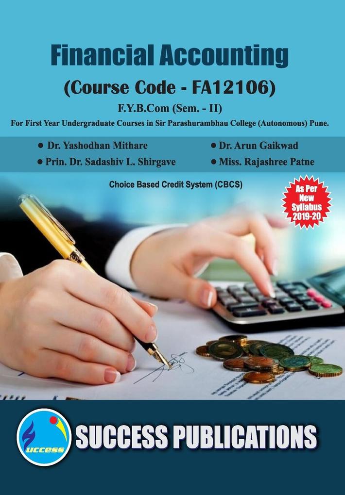 Financial Accounting(F.Y.B.ComS.P. CollegeSem.-II)