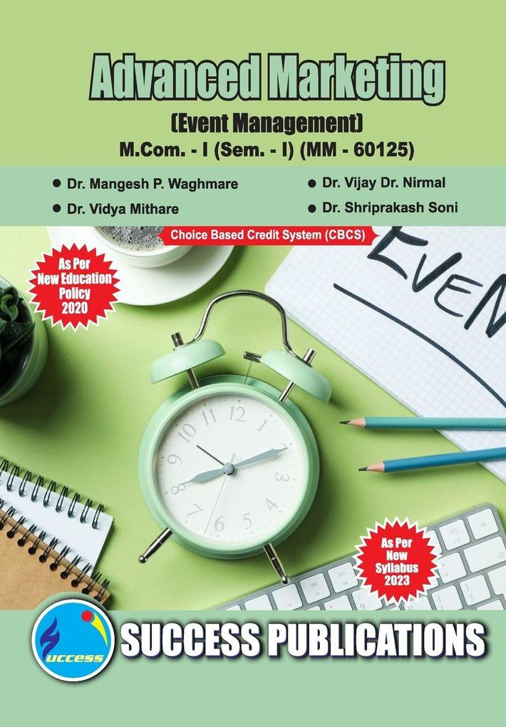 Event managementFirst Year M.ComSem-I-English