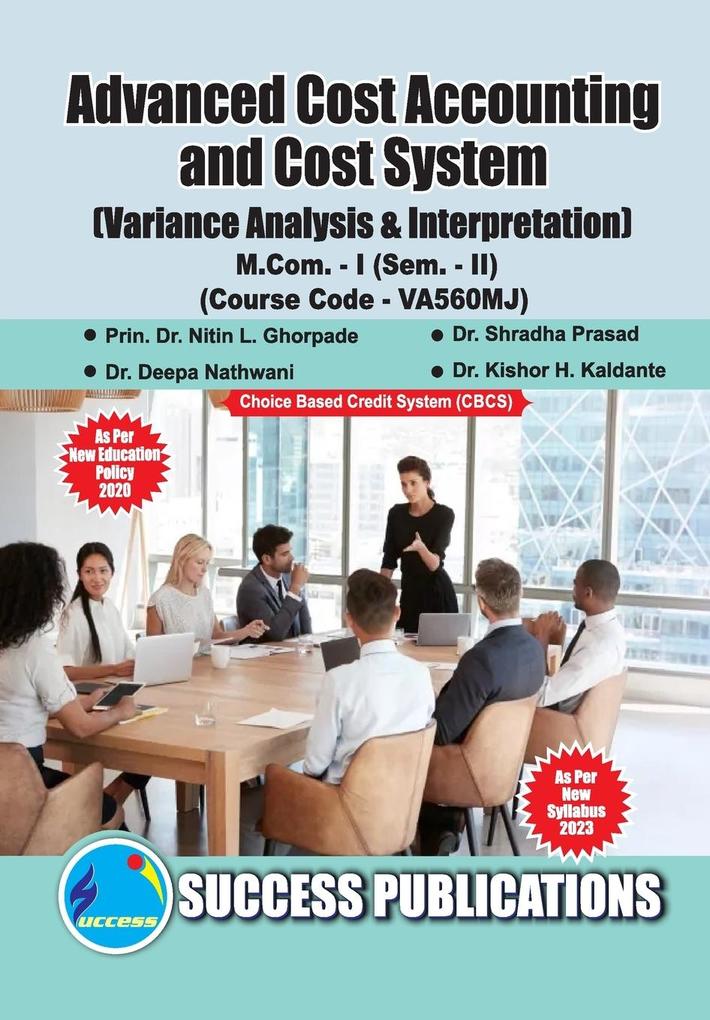 Variance Analysis & InterpretationFirst Year M.ComSem-II-English