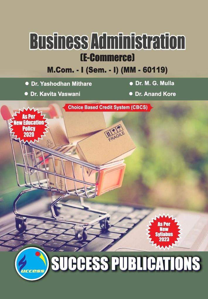 E-CommerceFirst Year M.ComSem-I-English
