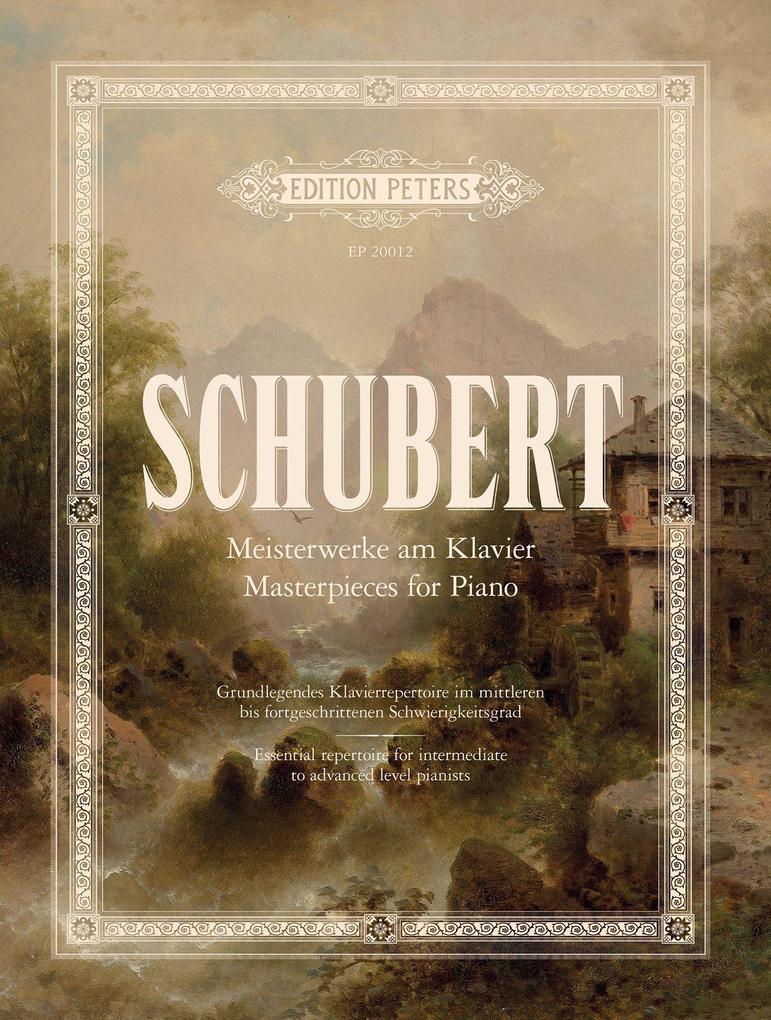 Faber Music GmbH Schubert, Meisterwerke Am Klavier / Masterpieces For Piano