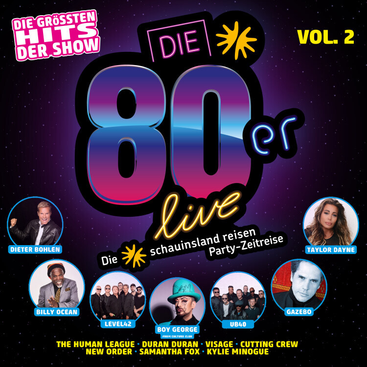Die 80er Live Vol. 2 - Die Gröáten Hits der Show