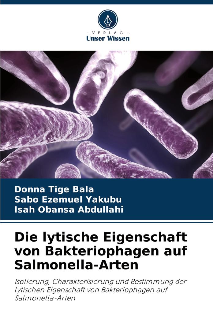 Die lytische Eigenschaft von Bakteriophagen auf Salmonella-Arten