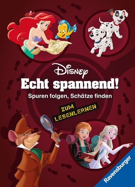 Disney - Echt spannend! Spuren folgen Schätze finden - zum Lesenlernen