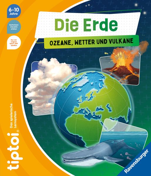 tiptoi® - Die Erde: Ozeane Wetter und Vulkane