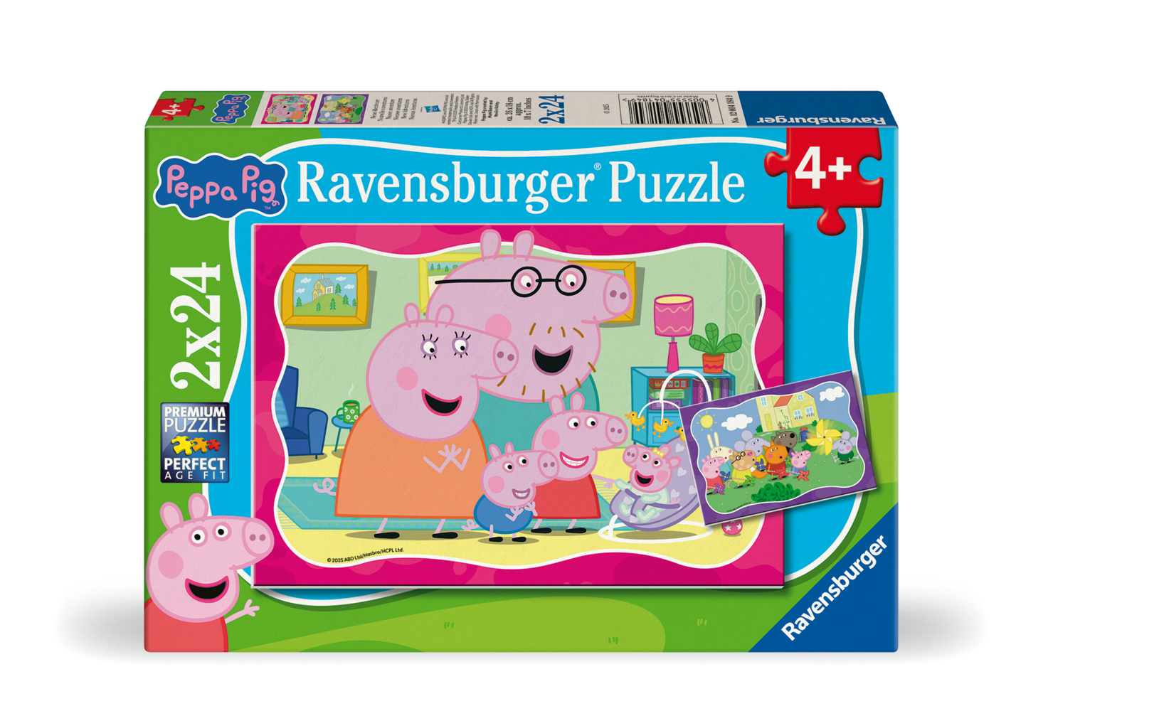 Kinderpuzzle 2x24 Teile - Peppa Wutz - Neue Abenteuer
