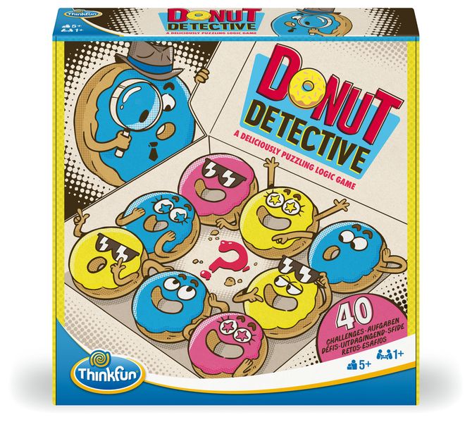 ThinkFun Donut Detective - Logikspiel ab 5 Jahre
