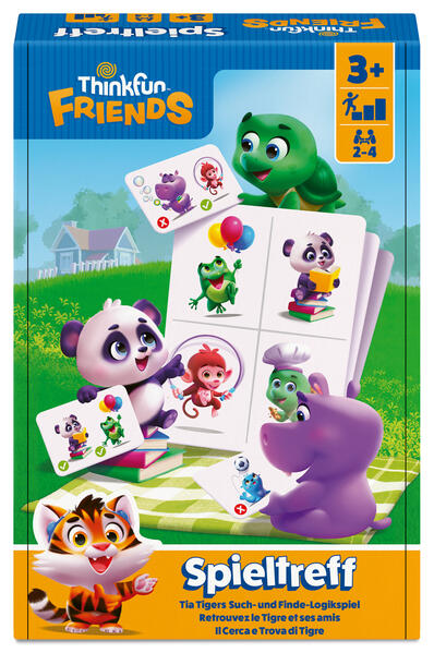 ThinkFun Friends: Spieltreff - Denkspiel ab 3 Jahre