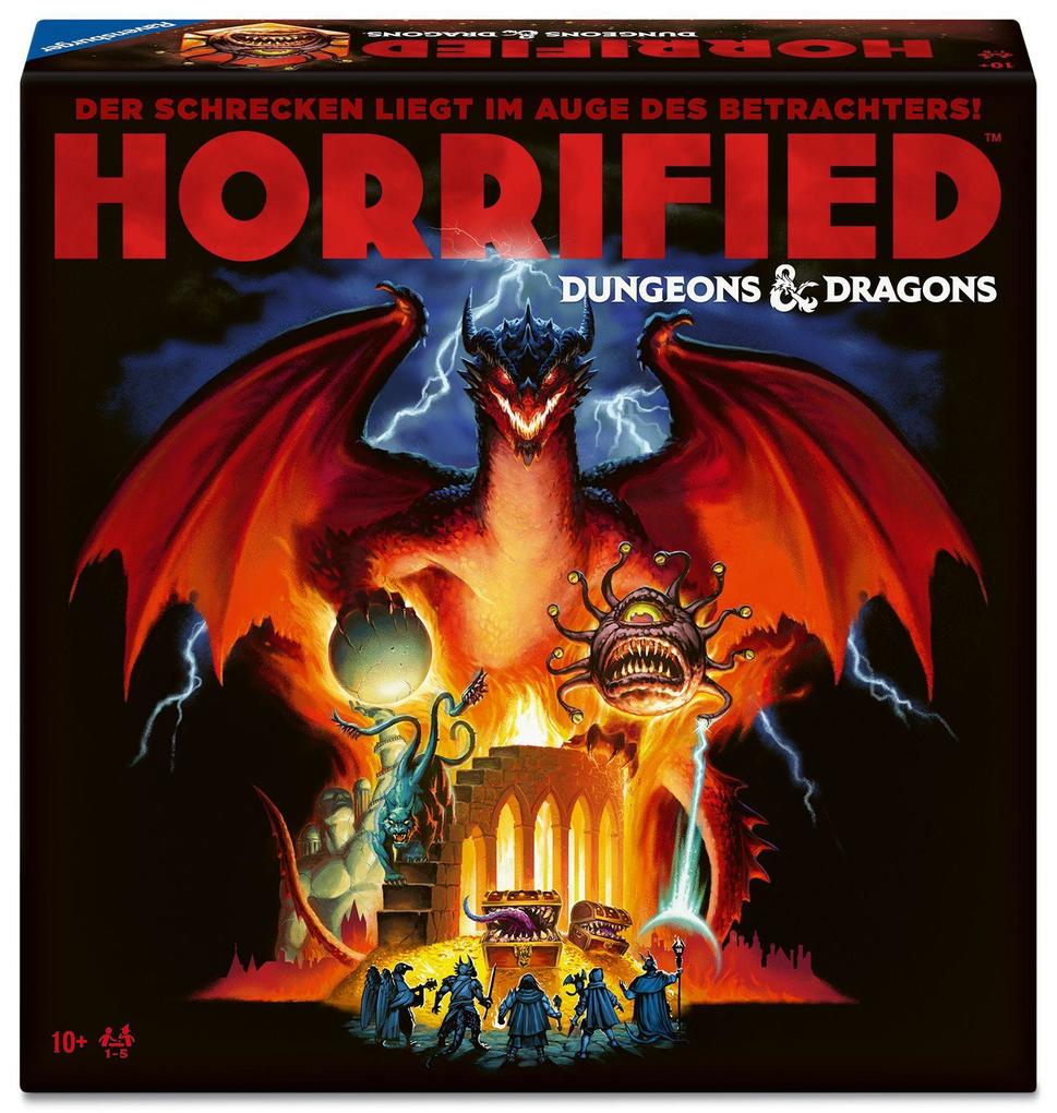 Horrified: DUNGEONS & DRAGONS - Gesellschaftsspiel & Brettspiel ab 10 Jahre