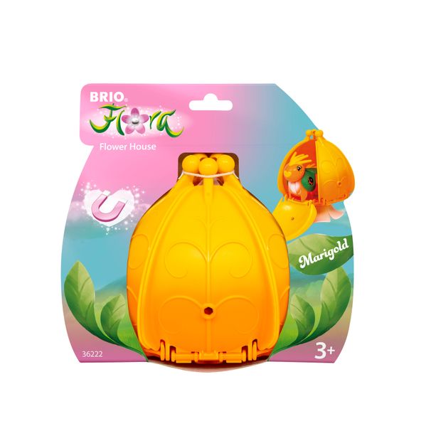 BRIO Flora - 36222 Marigolds Blumenhaus | Spielset für endlosen fantasievollen Spielspaß für Mädchen und Jungen ab 3 Jahren - wunderschönes Geschenk