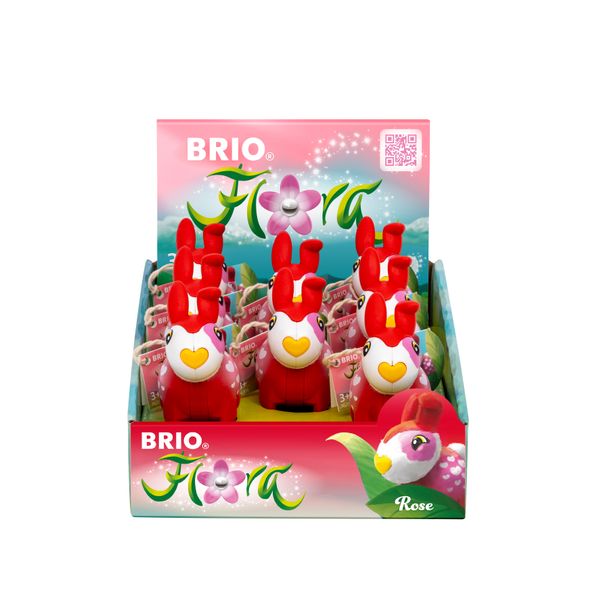 BRIO Flora - 36204 Rose | Spielfigur für endlosen fantasievollen Spielspaß für Mädchen und Jungen ab 3 Jahren - wunderschönes Geschenk