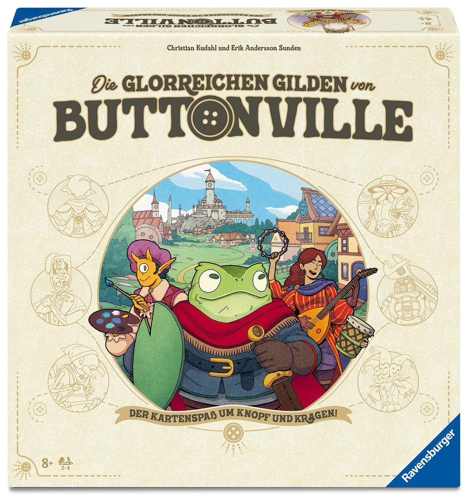 Die glorreichen Gilden von BUTTONVILLE - Ravensburger ab 8 Jahre