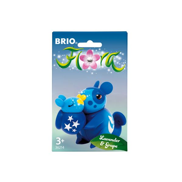 BRIO Flora - 36214 Lavender & Grape | Spielfiguren für endlosen fantasievollen Spielspaß für Mädchen und Jungen ab 3 Jahren - wunderschönes Geschenk